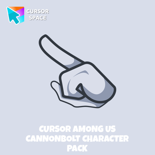 Cursor Among Us Cannonbolt Character Pack