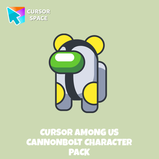 Cursor Among Us Cannonbolt Character Pack
